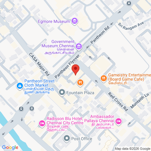 Mapa de (Chennai)